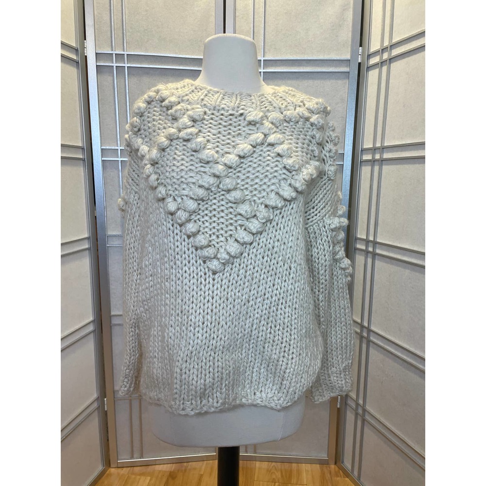 *Amaryliss Cream Bulky Sweater Size XS/S - Picture 1 of 4